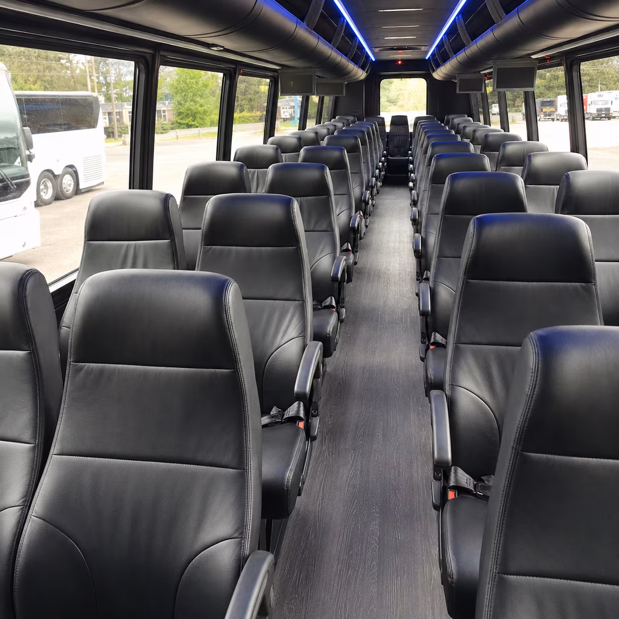 charter buses for berks county vineyard and barn wedding weekends