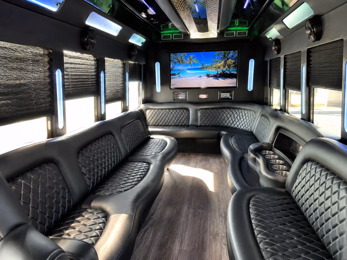 reading area prom party bus rental