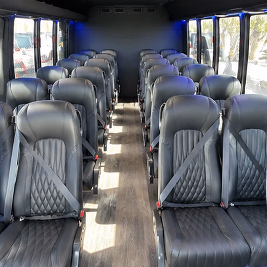 reading concert transportation onboard seating