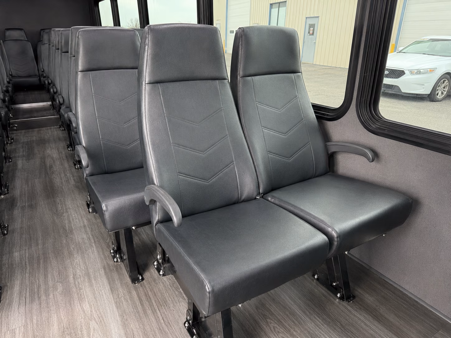 reading corporate event transportation onboard seating